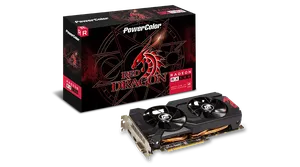 PowerColor Red Dragon Radeon RX 580 8GB GDDR5 (AXRX 580 8GBD5-DHD)